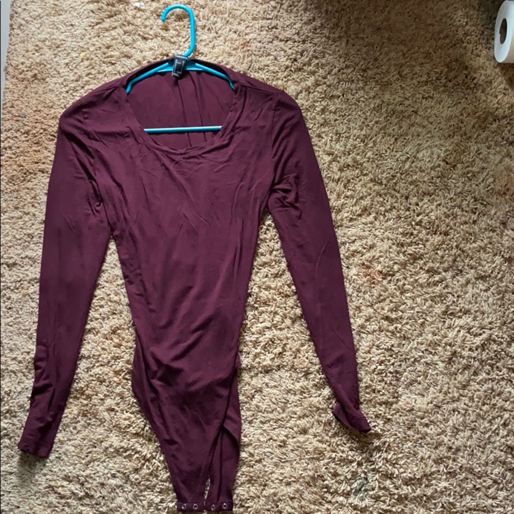 Forever 21 long sleeve body suit